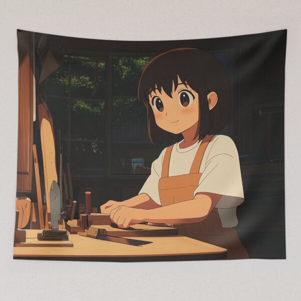 Item preview, Carpenter | Anime style designed and sold by ComicsFactory.