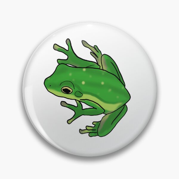 Item preview, Green tree frog designed and sold by Doodlewyvern.