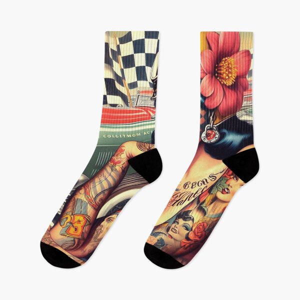 Item preview, Hot Rod Girl designed and sold by PulpVintage.