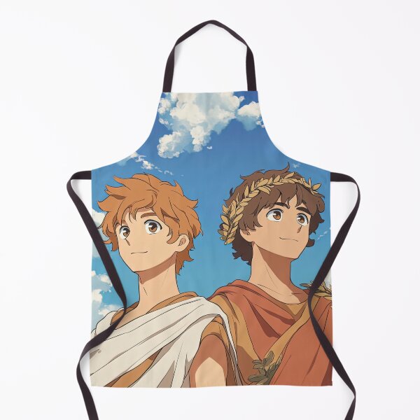 Item preview, Castor and Pollux, Greek mythology | Anime style designed and sold by ComicsFactory.