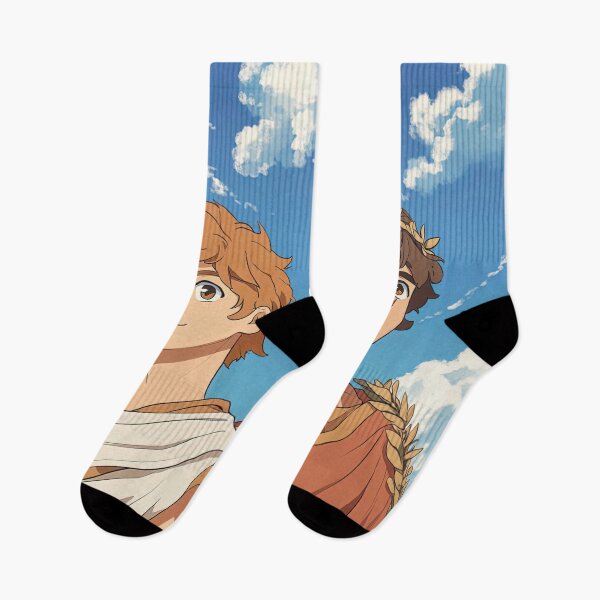 Item preview, Castor and Pollux, Greek mythology | Anime style designed and sold by ComicsFactory.