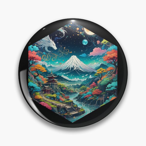 Item preview, Mystical Anime Pattern designed and sold by AbsoluteA.