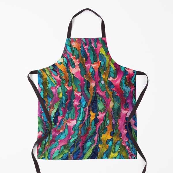Item preview, Patrón abstracto de algas marinas de colores designed and sold by calibrit.