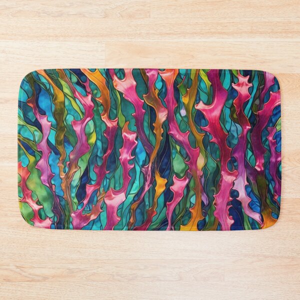Item preview, Abstract Colorful Sea Kelp Pattern designed and sold by calibrit.