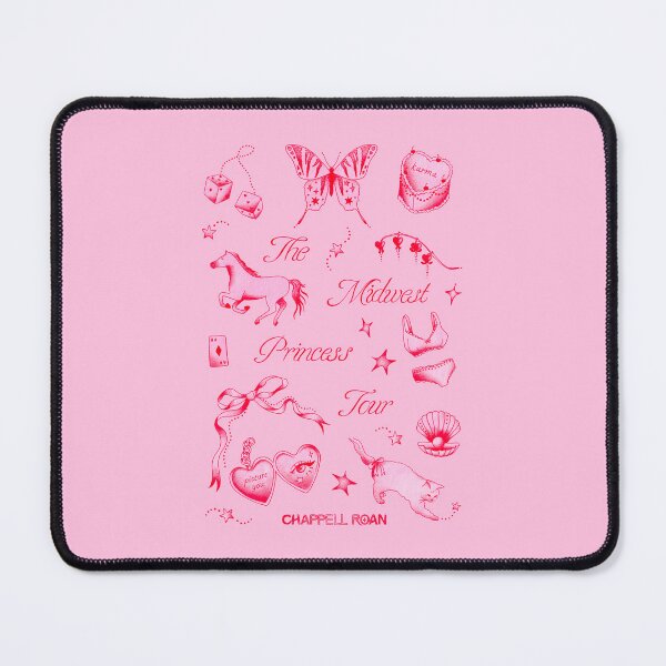 Item preview, The Midwest Princess Tour Red Doodles Pink Tattoos designed and sold by aestheticqueen.