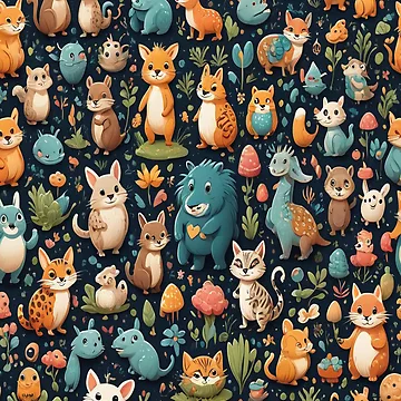Artwork thumbnail, Enchanted Forest by SimpleBotDesign
