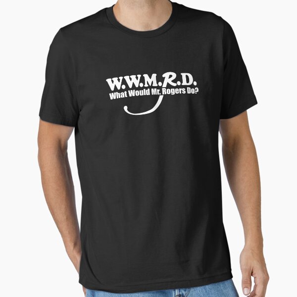 Item preview, WWMRD - What Would Mr. Rogers Do? designed and sold by OldManandtheTs.