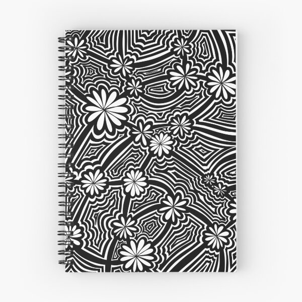 Item preview, Flowery Lines Pattern designed and sold by JodieMarieArt.