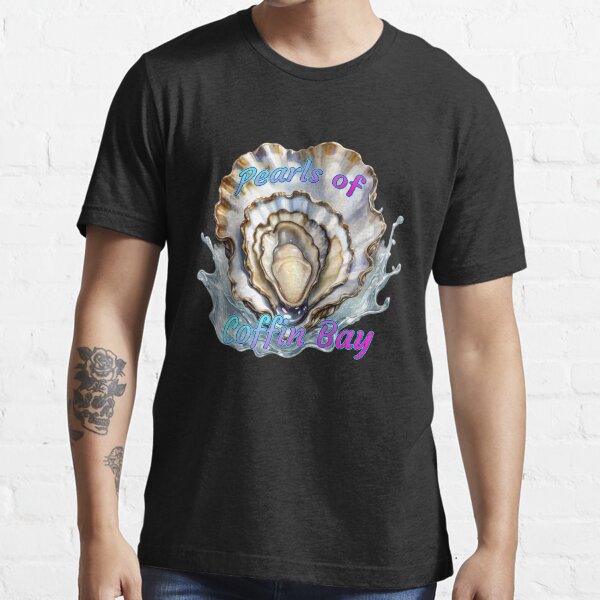 Item preview, Pearls of Coffin Bay Oysters tee shirt, pillow, mugs, cap designed and sold by So Much 2 See.