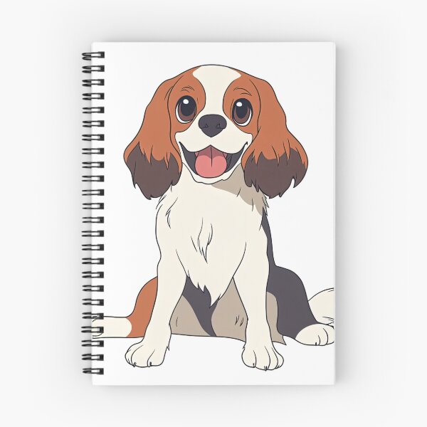 Item preview, Cavalier King Charles Spaniel | Anime style designed and sold by ComicsFactory.