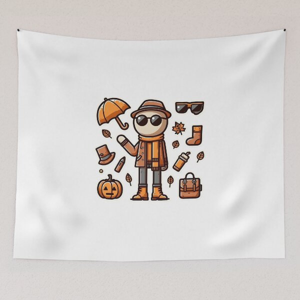 Item preview, Fall Festivities: Chibi and Stickman Edition designed and sold by StickyGuys.