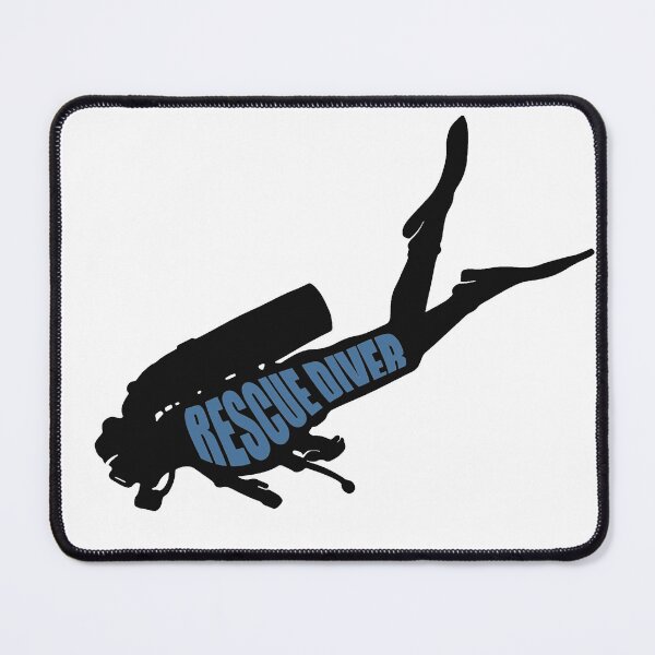 Item preview, Rescue scuba diver, all profit supports ocean conservation  designed and sold by seekingclarity.