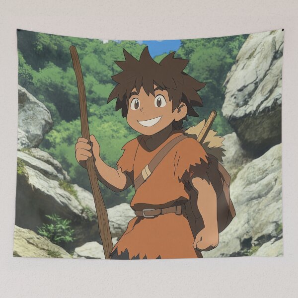 Item preview, Caveman | Anime style designed and sold by ComicsFactory.