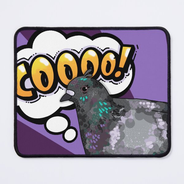 Item preview, Comic Rainboots Pigeon  designed and sold by evenspookier.