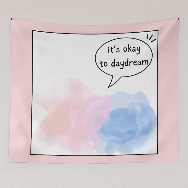 Item preview, its okay to daydream said the daydream cloud  designed and sold by cherrytheory.