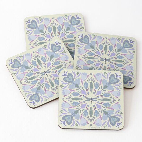 Item preview, Dragon Fly Garden - Mauve -24A-040 designed and sold by Cori Lang.