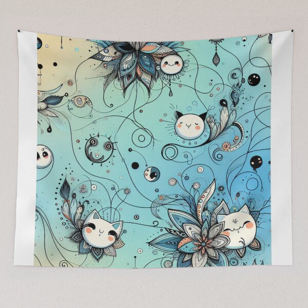 Item preview, Whimsical Abstract Pattern designed and sold by kimzie7124.