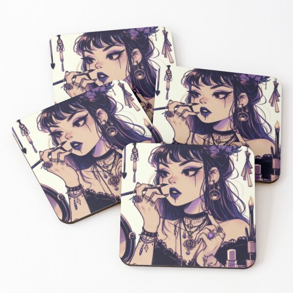 Aperçu de l'œuvre Maquillage pour fille emo créée et vendue par EmberlyDawn.