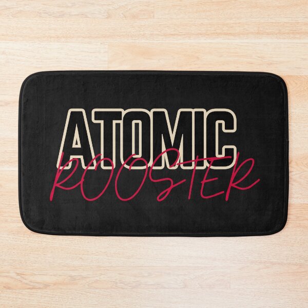 Item preview, ATOMIC ROOSTER Logo Art designed and sold by MetalRockMusic.