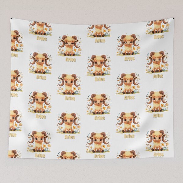 Item preview, Aries painting, theme at the flower field designed and sold by Stickerbynp1.