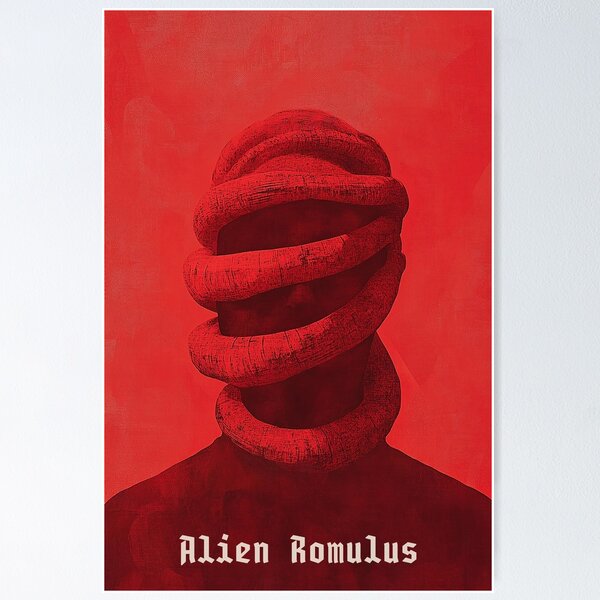Item preview, Alien Romulus: Surreal Sci-Fi Horror Art designed and sold by Retro Travel Design.