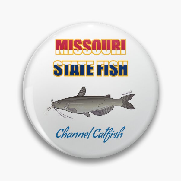 Item preview, Missouri State Fish - Channel Catfish T-Shirt designed and sold by KaplanCrypto.