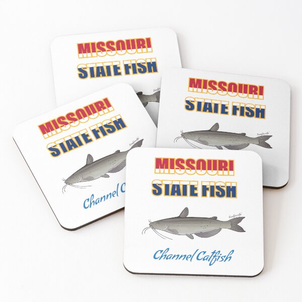 Item preview, Missouri State Fish - Channel Catfish T-Shirt designed and sold by KaplanCrypto.