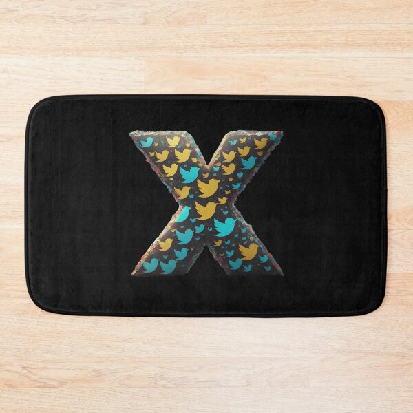 Item preview, Twitter X Letter Essential Alphabet Symbol Logo Series 1 designed and sold by Psycho-Crazy.
