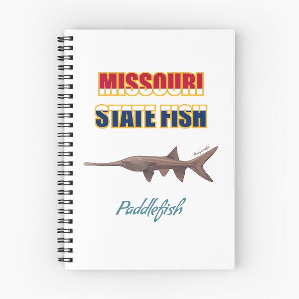 Item preview, Missouri State Aquatic Animal - Paddlefish T-Shirt designed and sold by KaplanCrypto.