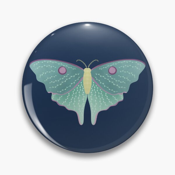 Item preview, Lunar Moth Florals designed and sold by WhenYouWishCo.
