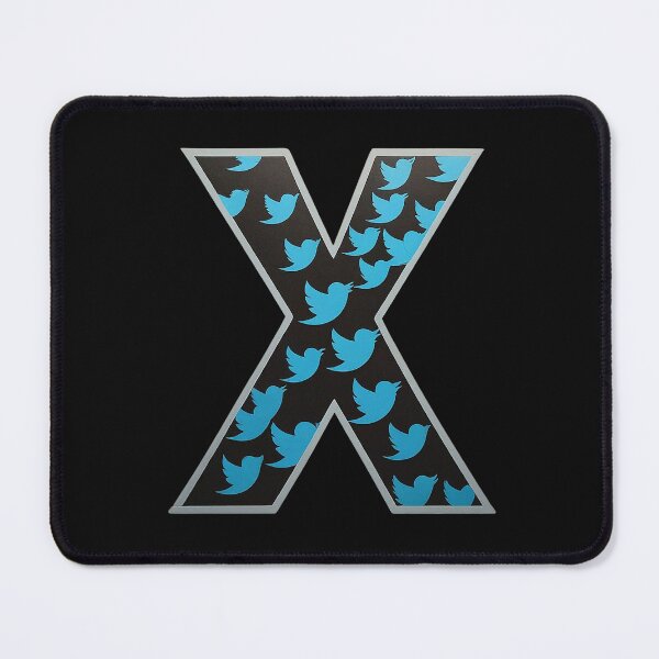 Item preview, Twitter X Letter Essential Alphabet Symbol Logo Series 2 designed and sold by Psycho-Crazy.
