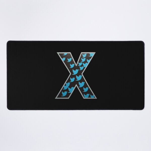 Item preview, Twitter X Letter Essential Alphabet Symbol Logo Series 2 designed and sold by Psycho-Crazy.