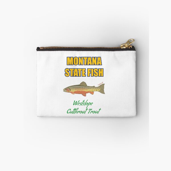 Item preview, Montana State Fish - Westslope Cutthroat Trout T-Shirt designed and sold by KaplanCrypto.