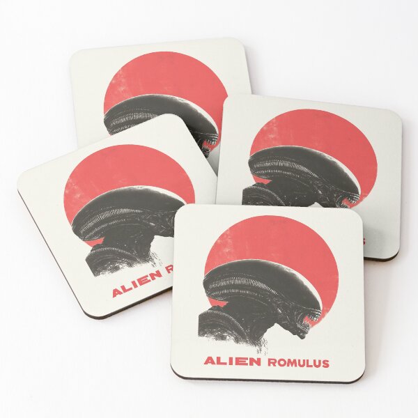 Item preview, Alien Romulus: Retro Sci-Fi Horror Poster Art designed and sold by Retro Travel Design.