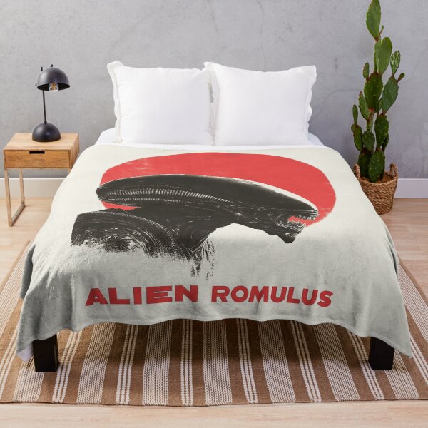 Item preview, Alien Romulus: Retro Sci-Fi Horror Poster Art designed and sold by Retro Travel Design.