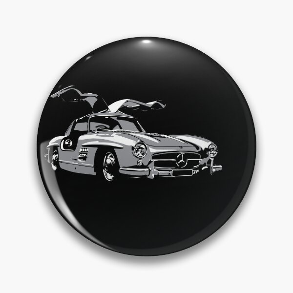 Item preview, Mercedes Benz 300sl Gullwing Black/White designed and sold by designseventy.