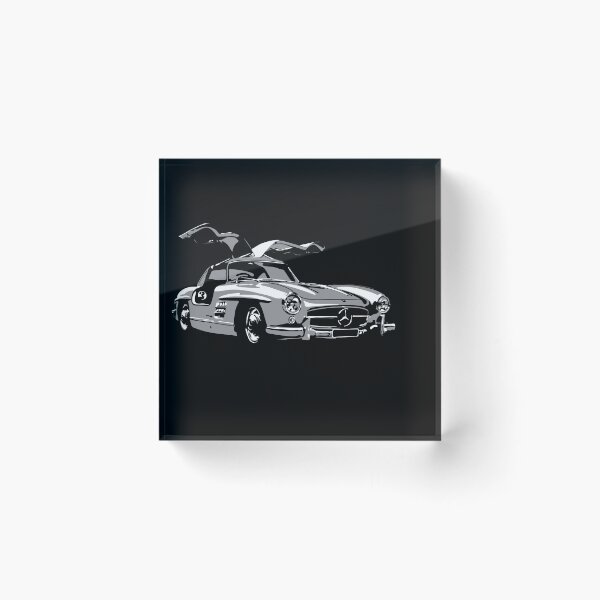 Item preview, Mercedes Benz 300sl Gullwing Black/White designed and sold by designseventy.