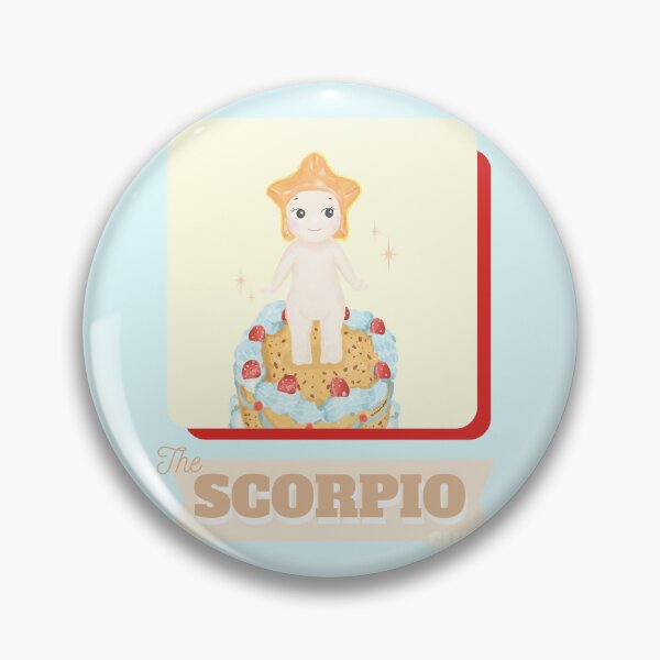 Aperçu de l'œuvre Scorpion Zodiac Bunny Sonny Angel Art Pink Kitsch – Horoscope du signe astrologique – Esthétique Mignon Personnel Girlie Girl Gâteau aux fraises Cocktail créée et vendue par Makeartwhynot.