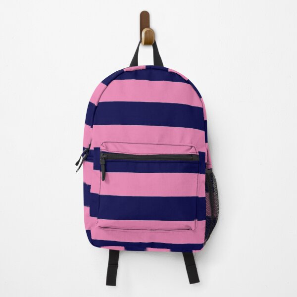 Item preview, Navy Blue and Pink Stripes designed and sold by DanielleGensler.