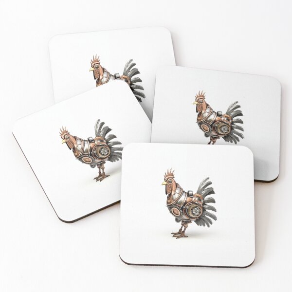 Item preview, Steampunk Chicken designed and sold by Roxane Bay.