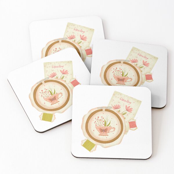 Item preview, Hygge lifestyle embroidery time designed and sold by pinkyfish1010.