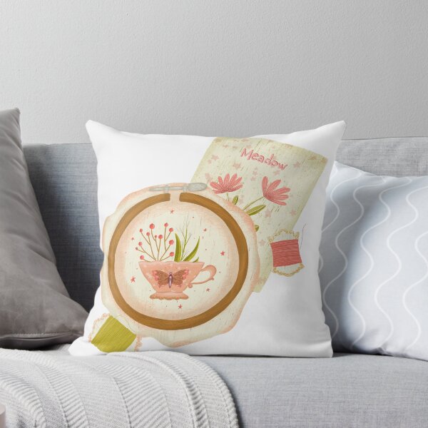 Item preview, Hygge lifestyle embroidery time designed and sold by pinkyfish1010.