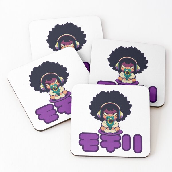 Item preview, Afro Girl Vibing to Beats designed and sold by IAPICTURE.
