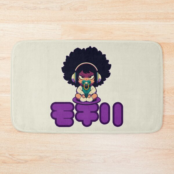 Item preview, Afro Girl Vibing to Beats designed and sold by IAPICTURE.