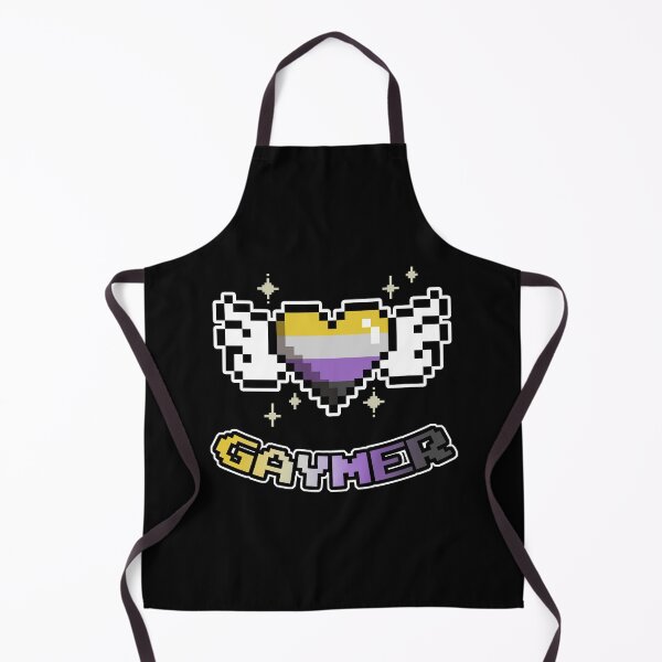Item preview, Nonbinary Gaymer LGBT Gaming Pride Flag designed and sold by Clara Hollins.