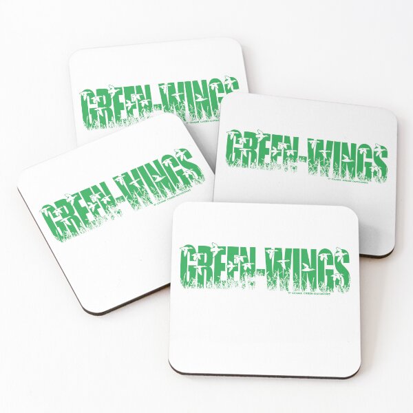 Item preview, Fall Green-Winged Teal in Flight, Green Text designed and sold by CraneCreek.