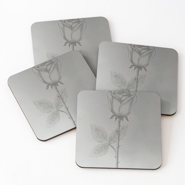 Item preview, Delicate rose sketch designed and sold by Melinda555.