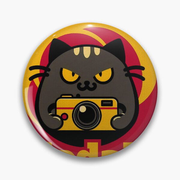 Item preview, Photographer Cat with Retro Camera designed and sold by GALUMARKET.