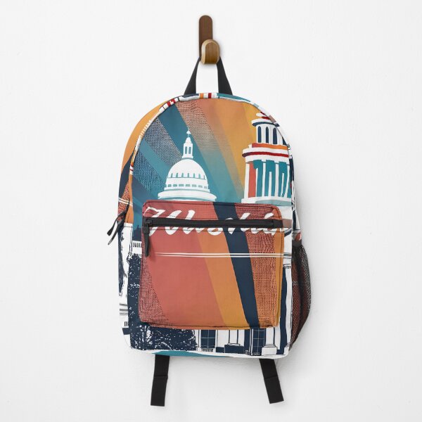 Item preview, A Digital Pop Art Travel of Washington D.C. designed and sold by PaintedPixels01.