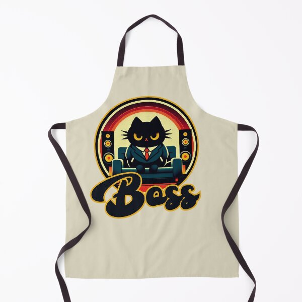 Item preview, Black Cat in Suit: The Boss designed and sold by GALUMARKET.